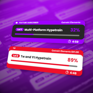 Multiplatform Event Widgets for Streamlabs