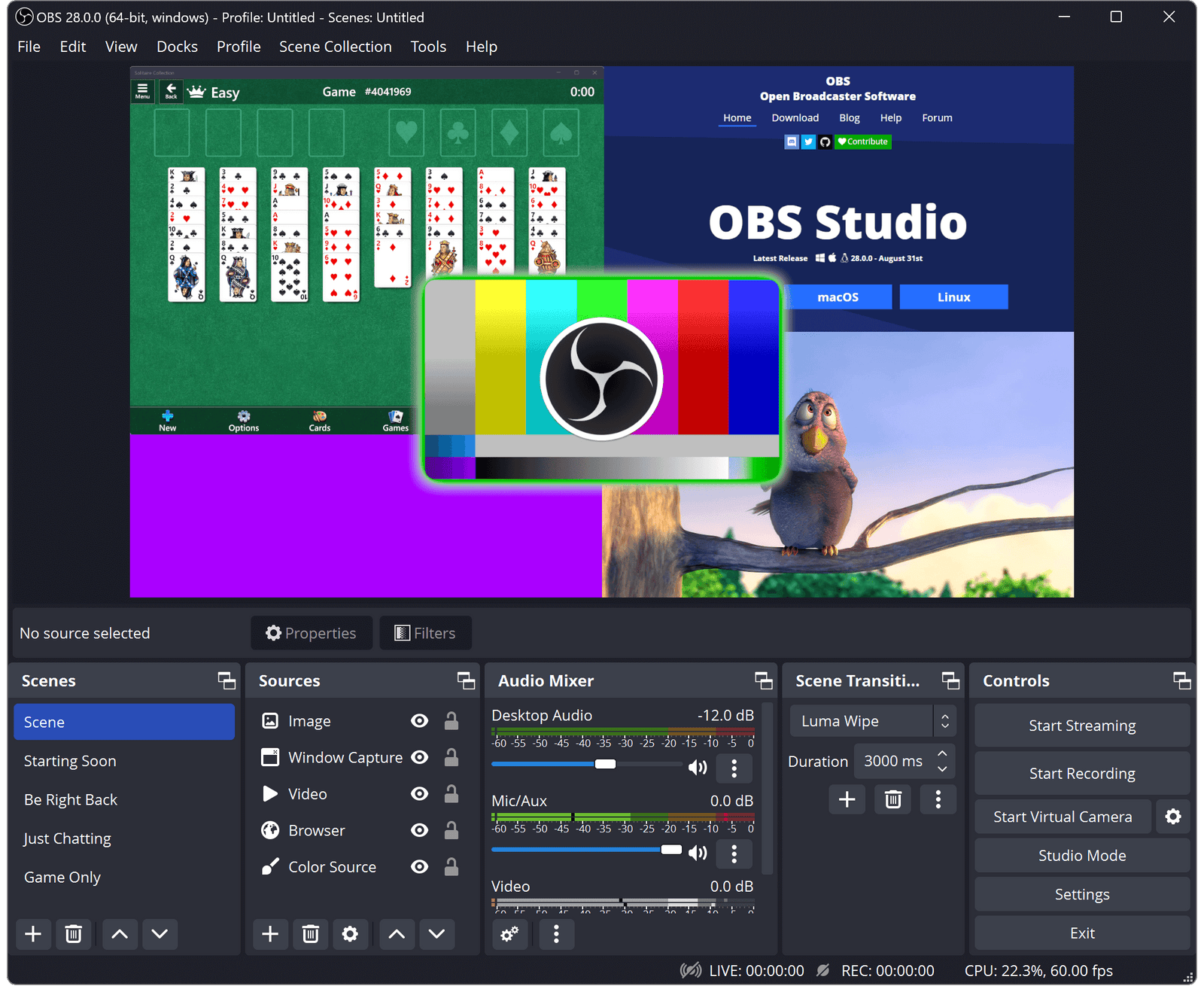 obs studio vs. obs