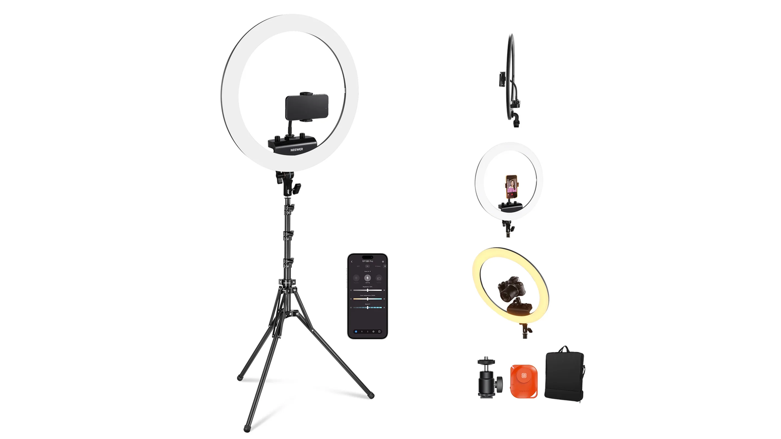 Neewer RP18B Ultra Thin Ring Light