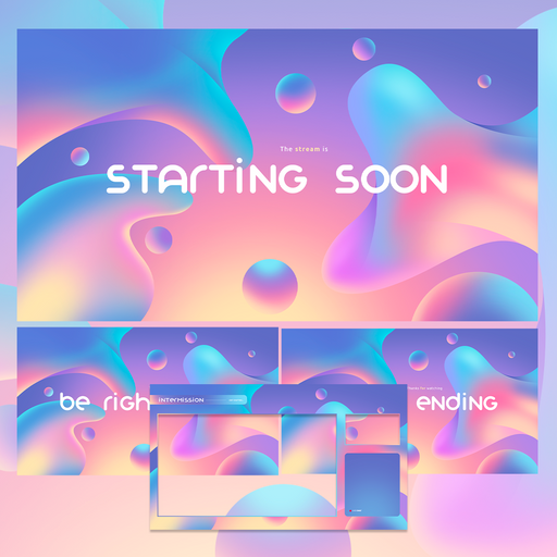 Radiance Static Stream Overlays Package
