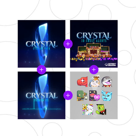 Crystal Ultimate Stream Overlays Bundle