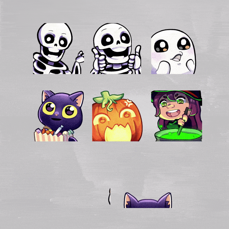 Halloween Animated Emotes
