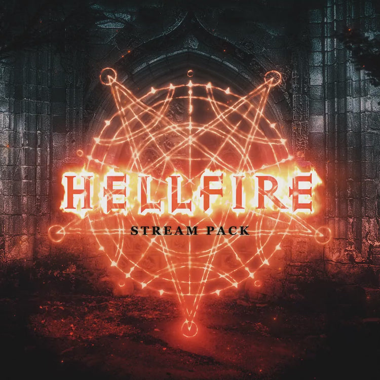 Hellfire Animated Stream Overlays Package | GETREKT