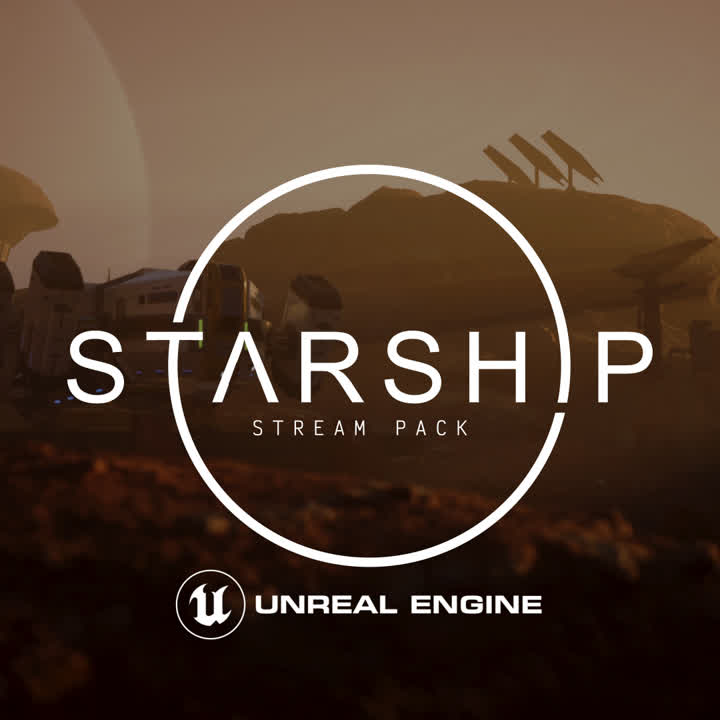 Starship Static Stream Overlays Package