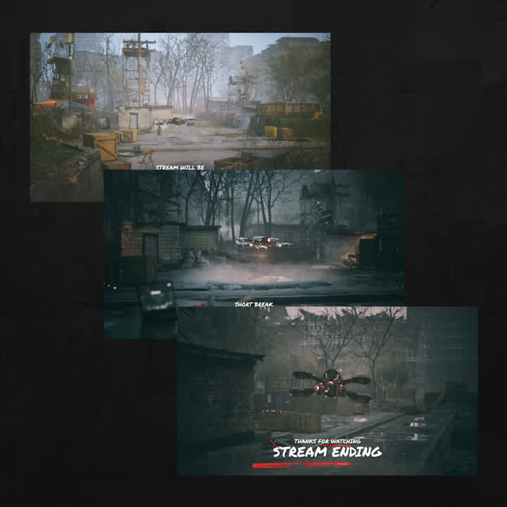 Extraction Static Stream Overlays Package
