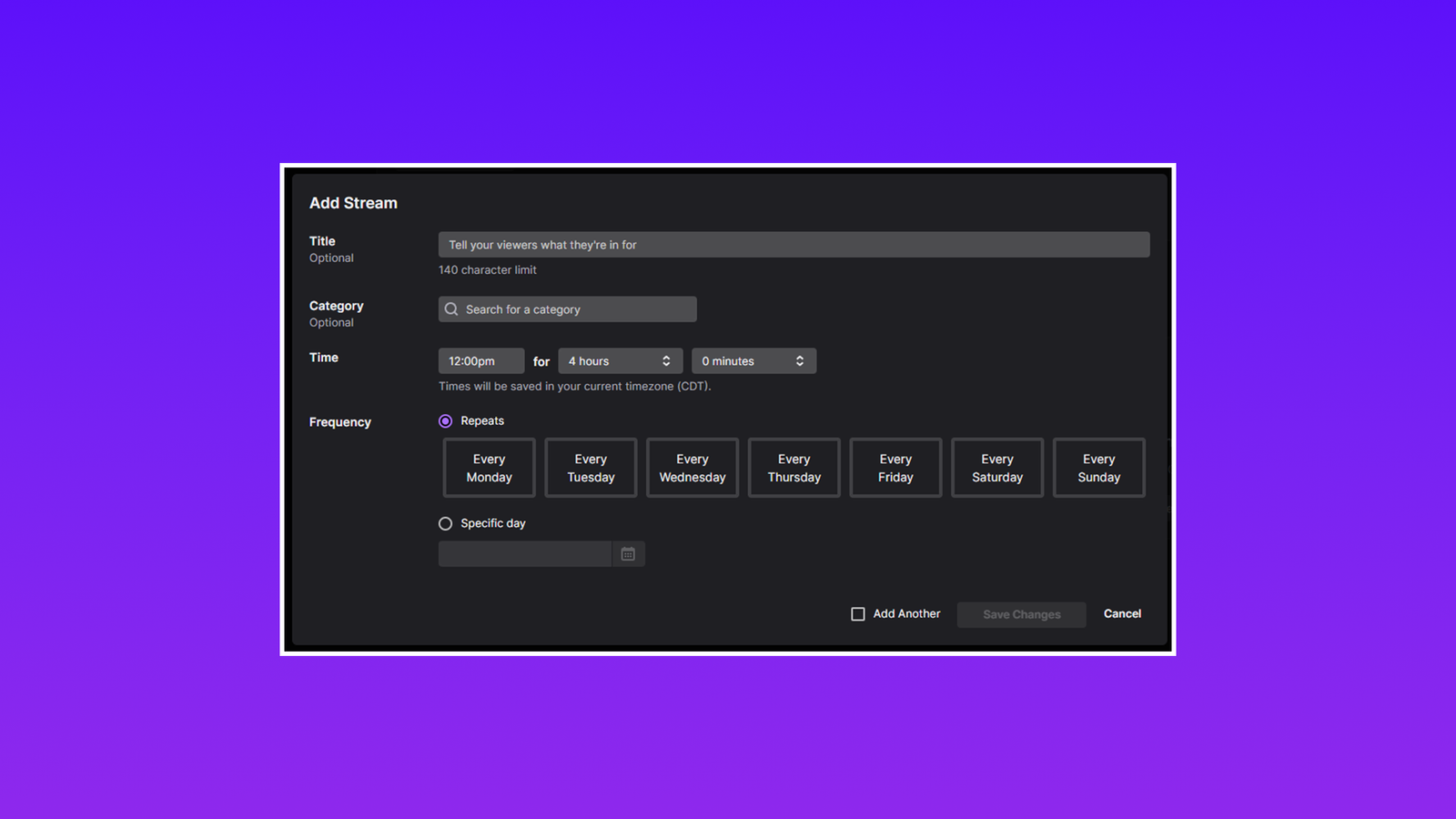 Twitch Schedule - How Long Should I Stream For?