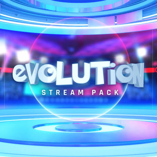 Evolution 3D Animated Stream Overlays Package