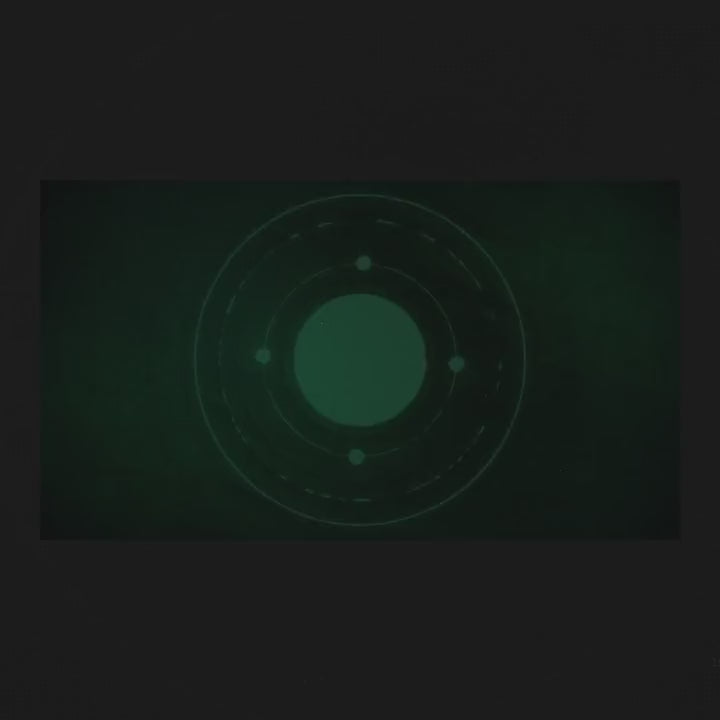 Dark Guardian Animated Stinger Transition. Dark green with circular motion graphics for streaming.