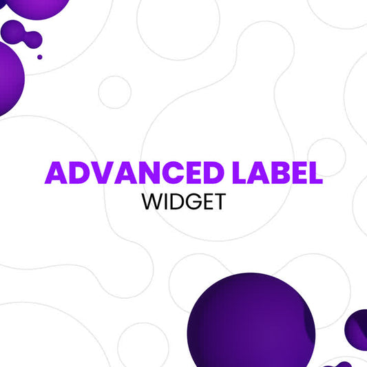 Advanced Label StreamElements Widget
