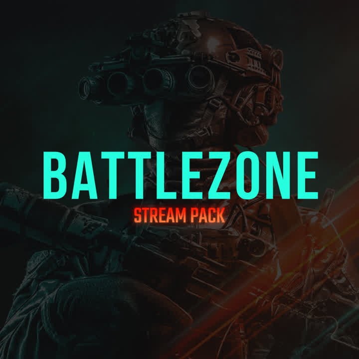 Battlezone Static Stream Overlays Package