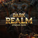 Dark Realm Stream Pack. 3D animated overlays with a dark fantasy style and gold text.