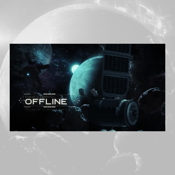 Stellar Stream Overlays Package for Twitch, OBS & Streamlabs