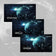 Stellar 3D Animated OBS Scenes. Cosmic background with planets. Text: Starting, Break, Ending.