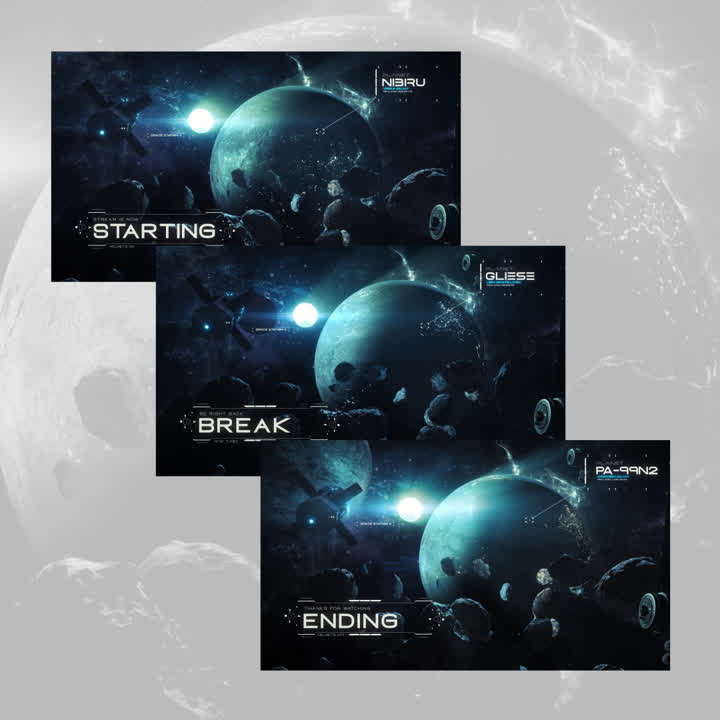 3D Animated OBS Scenes