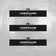 Warfare Static Stream Alerts. Black background with white text and gaming icons. User notifications.