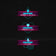 Arcade Static Stream Alerts. Retro pixel art style with vibrant pink and blue text on black background.