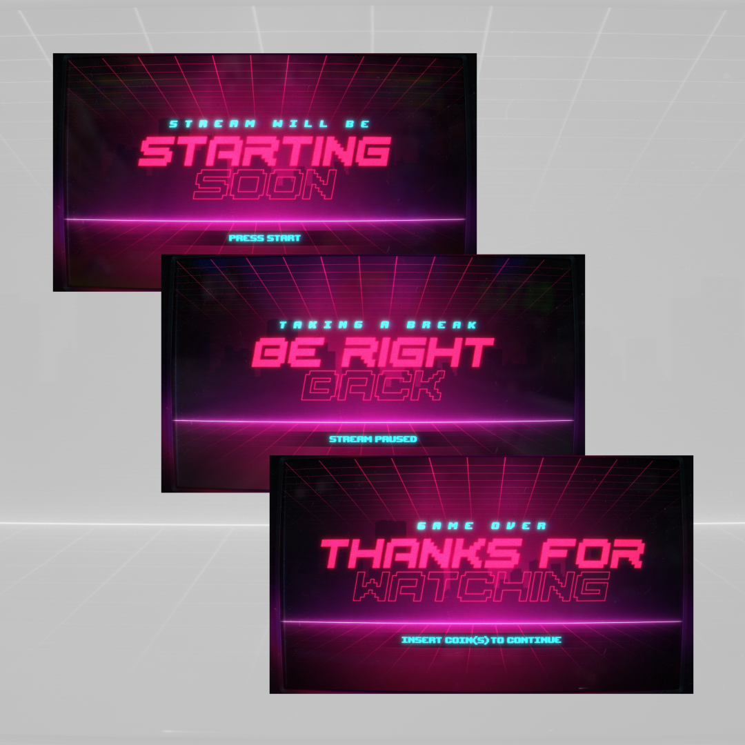 Open Source Retro Visualizer Stream Javascript Arcade Retro Pixel Scenes for Twitch, OBS & Streamlabs