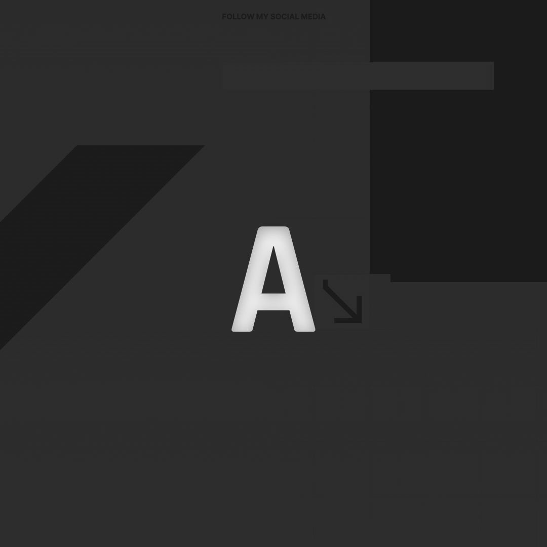 Modern Glitch Animated Stinger Transition. Black and grey background with dynamic text effect.