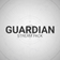 Text "GUARDIAN STREAM PACK" on a circular, light gray graphic background.