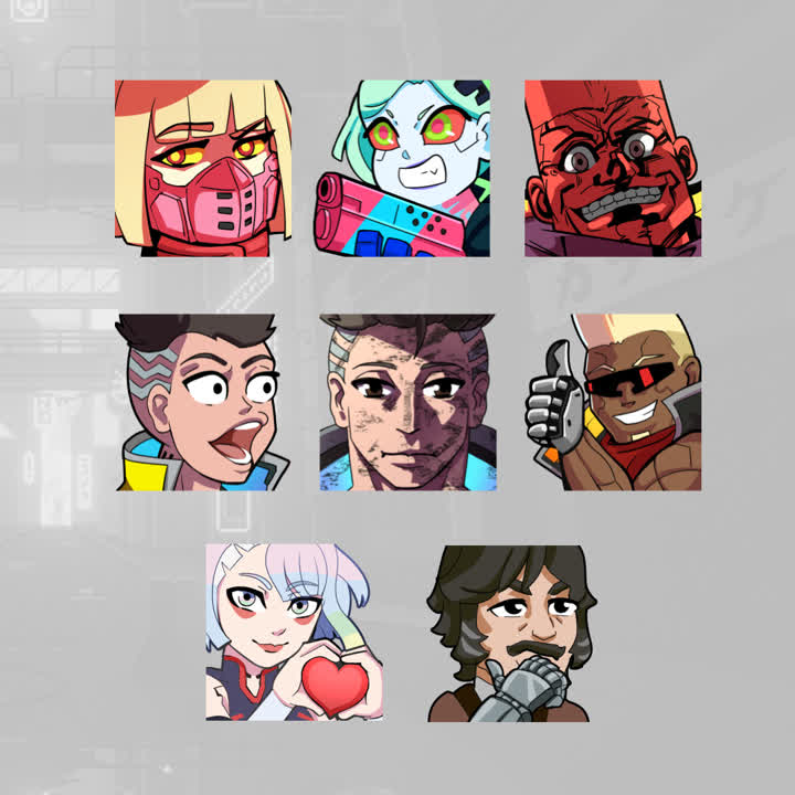 Neo Pixel Emotes