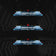 Futuristic Static Stream Alerts. Blue and black design. Alerts for bits, donations, and followers.
