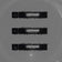 Nano Black Static Stream Alerts. Dark gray background with glowing white text for Twitch alerts.