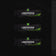 Tactical Animated Stream Alerts. Dark background with vibrant green highlights. Alerts for cheers, donations, and follows.