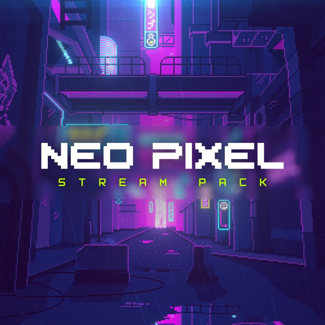 Neo Pixel Static Stream Overlays Package