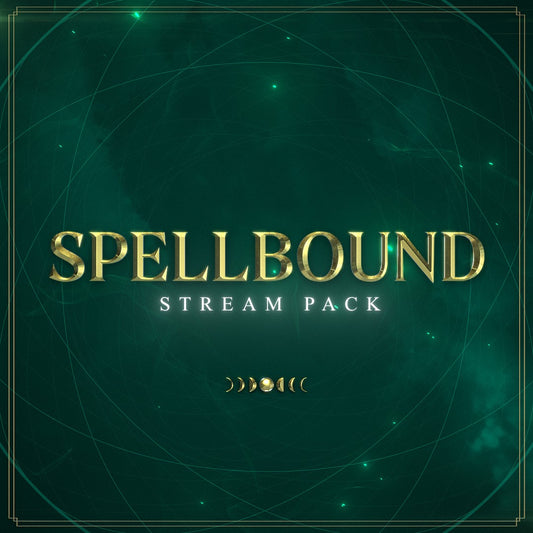 Spellbound 3D Animated Stream Overlays Package