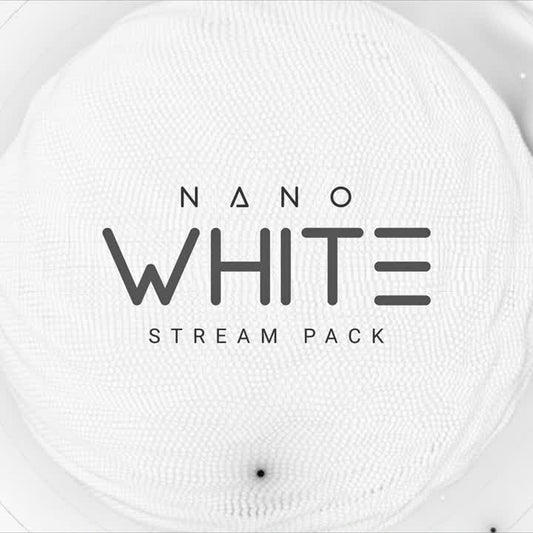 Nano white 3D Animated Stream Overlays Package