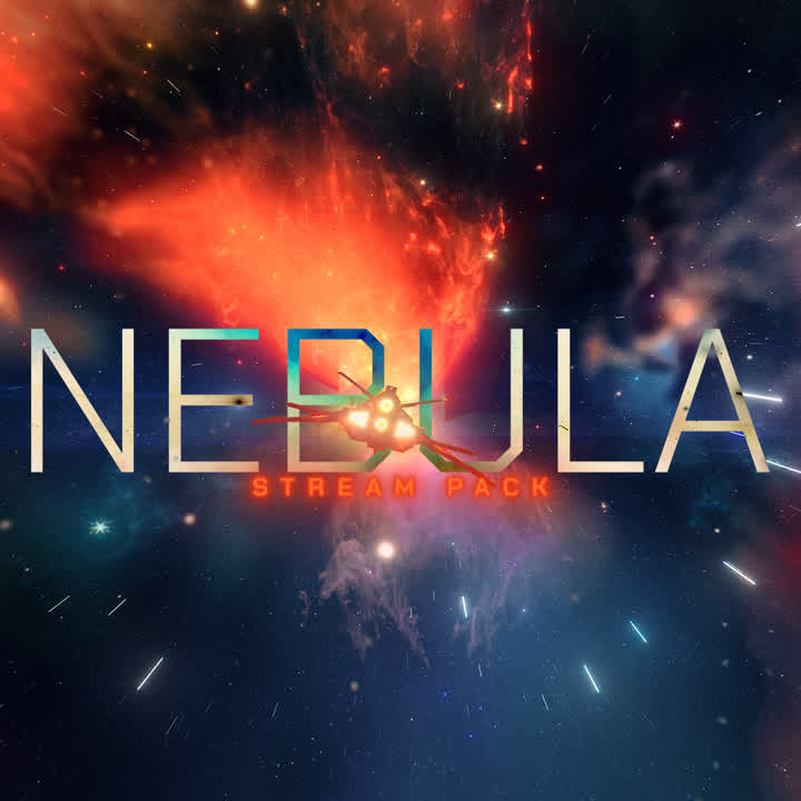 Nebula Static Stream Overlays Package
