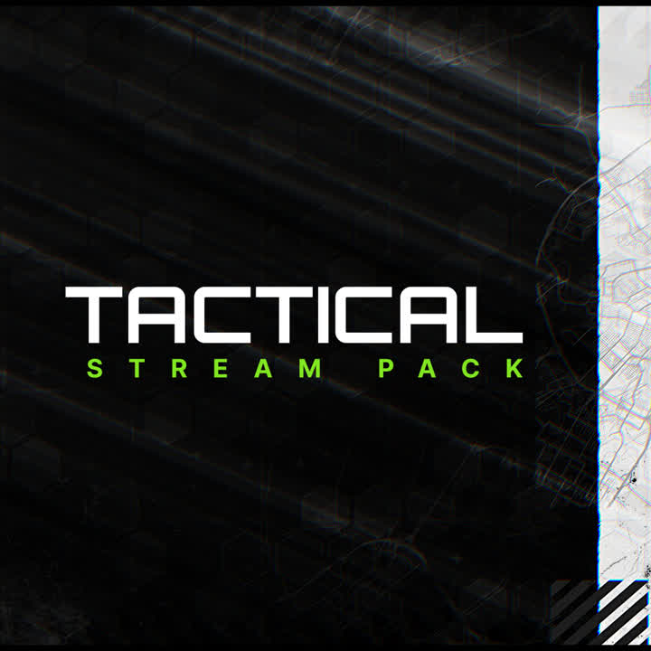 Tactical Static Stream Overlays Package