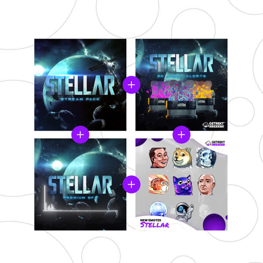 Stellar Ultimate Stream Overlays Bundle