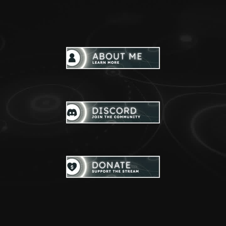Light Rings Twitch Panels